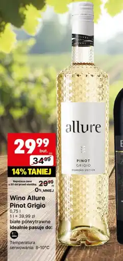 Delikatesy Centrum Wino półwytrawne Pinot Grigio oferta
