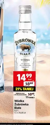 Delikatesy Centrum Wódka Żubrówka oferta