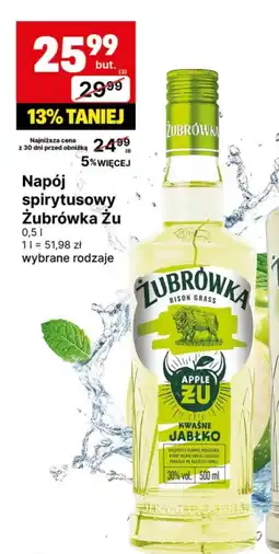 Delikatesy Centrum Napój spirytusowy Żubrówka oferta