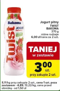 Carrefour Express Jogurt pitny Bakoma oferta