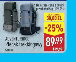 ALDI Plecak trekkingowy Adventuridge oferta