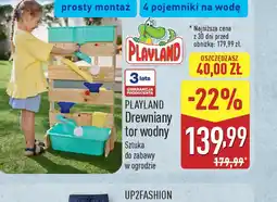 ALDI Playland Drewniany tor wodny oferta