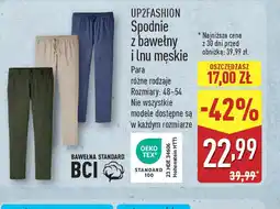 ALDI Spodnie UP2FASHION oferta