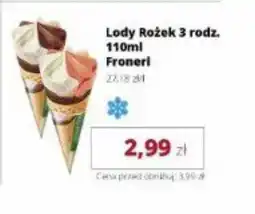 Torimpex Lody Rożek 3 rodz. oferta