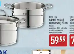 ALDI Garnek ze stali nierdzewnej Crofton oferta