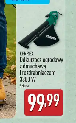ALDI Odkurzacz ogrodowy Ferrex oferta
