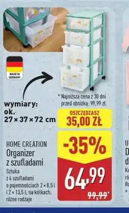 ALDI Organizer Home Creation z szufladami oferta