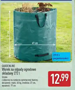 ALDI Worek na odpady ogrodowe składany Gardenline oferta