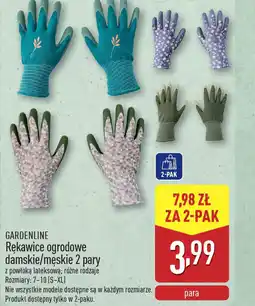 ALDI Rękawice ogrodowe damskie/męskie Gardenline oferta