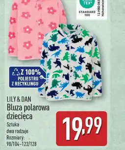 ALDI Bluza polarowa dziecięca Lily & Dan oferta