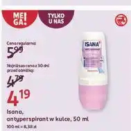 Rossmann Dezodorant invisible Isana oferta