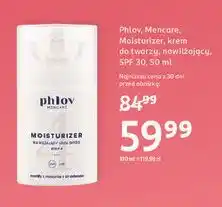 Rossmann Nawilżający krem do twarzy spf30 Phlov oferta