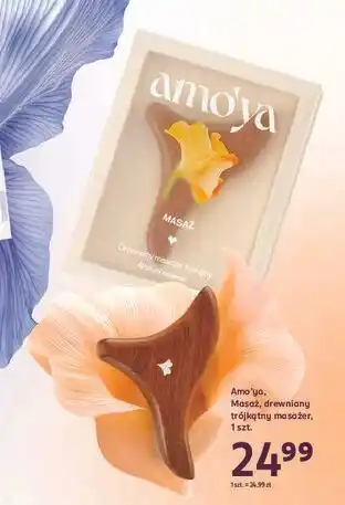 Rossmann Masaż drewniany trójkątny Amo'ya oferta