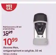 Rossmann Dezodorant invisible black & white Rexona Men Invisible oferta