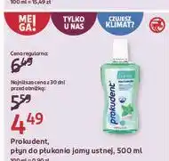 Rossmann Płukanka do ust miętowa Prokudent Med oferta