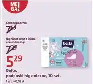 Rossmann Podpaski sensitive Bella For Teens oferta