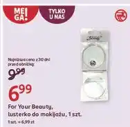 Rossmann Lusterko dwustronne kieszonkowe For Your Beauty oferta