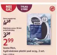 Rossmann Płatki pod oczy hialuronowe Isana Men oferta