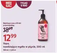 Rossmann Mydło do rąk czereśnia i mleczko migdałowe Yope oferta