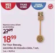 Rossmann Szczotka do masażu For Your Beauty oferta