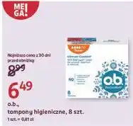 Rossmann Tampony super O.b. Procomfort oferta