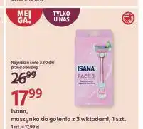 Rossmann Maszynka do golenia pace 3 Isana oferta