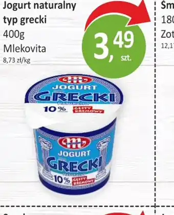 Passa Jogurt naturalny typ grecki Mlekovita oferta