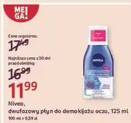 Rossmann Płyn do demakijażu oczu dwufazowy usuwa wodoodporny makijaż biotyna i ekstrakt z bławatka Nivea oferta
