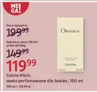 Rossmann Woda perfumowana Calvin Klein Obsession Woman oferta