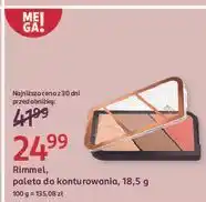 Rossmann Paleta do konturowania 3w1 Rimmel oferta