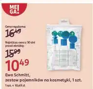 Rossmann Zestaw pojemników na kosmetyki Ewa Schmitt oferta
