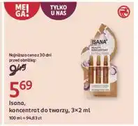 Rossmann Koncentrat upiększający do twarzy peptid power Isana oferta