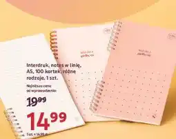 Rossmann Notes a5/100 k Interdruk oferta