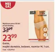 Rossmann Majtki damskie ultra comfort beżowy rozm. m Gatta oferta