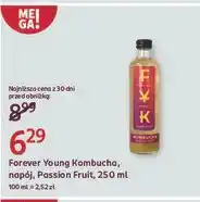 Rossmann Napój kombucha passion fruit Forever Young oferta