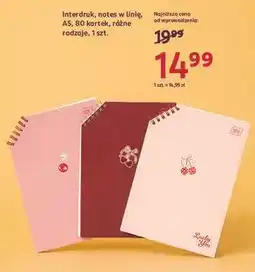 Rossmann Notes a5/80 kratka Interdruk oferta