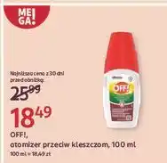 Rossmann Atomizer repelent przeciwko komarom i kleszczom Off! Tropical oferta