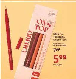 Rossmann Cienkopisy cherry Interdruk oferta