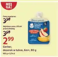Rossmann Deserek jabłko-banan-truskawka Gerber oferta