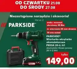 Kaufland Wiertarko-wkretarka psbsa a1 20-li Parkside oferta