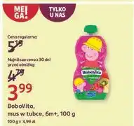 Rossmann Mus banan truskawka kiwi peppa pig Bobovita oferta