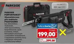 Kaufland Piła szablasta akumulatorowa 20 v Parkside oferta