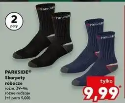 Kaufland Skarpetki męskie robocze 39-46 Parkside oferta