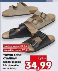 Kaufland Klapki męskie 41-46 Townland oferta
