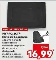Kaufland Mata do bagażnika 120 x 80 cm K-Classic Myproject oferta