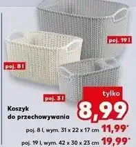 Kaufland Koszyk do przechowywania 19 l oferta
