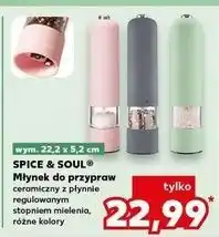 Kaufland Młynek do soli lub pieprzu Spice&Soul oferta