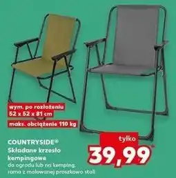 Kaufland Krzesło kempingowe K-Classic Countryside oferta