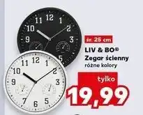 Kaufland Zegar ścienny 25 cm Liv & Bo oferta