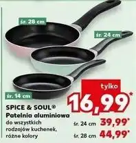 Kaufland Patelnia aluminiowa 28 cm Spice&Soul oferta